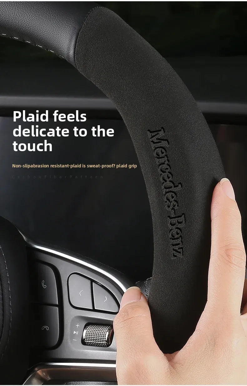 Universal Fit Mercedes Benz Steering Wheel Cover