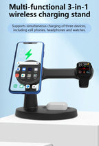 3 In 1 Magnetic Wireless Charger Stand