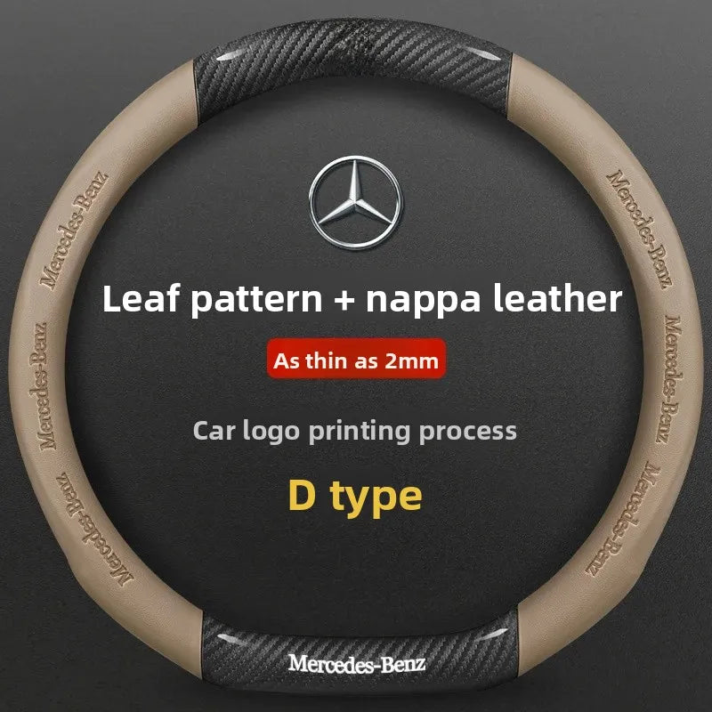 Universal Fit Mercedes Benz Steering Wheel Cover