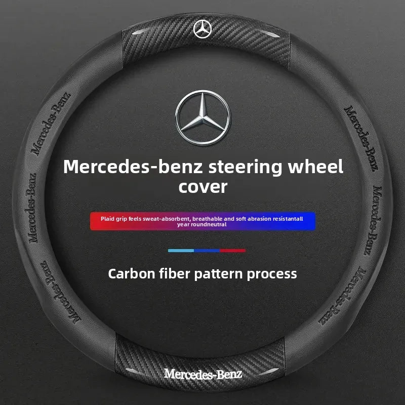 Universal Fit Mercedes Benz Steering Wheel Cover