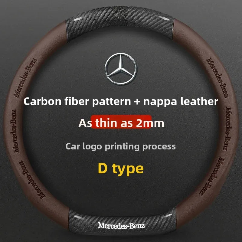 Universal Fit Mercedes Benz Steering Wheel Cover