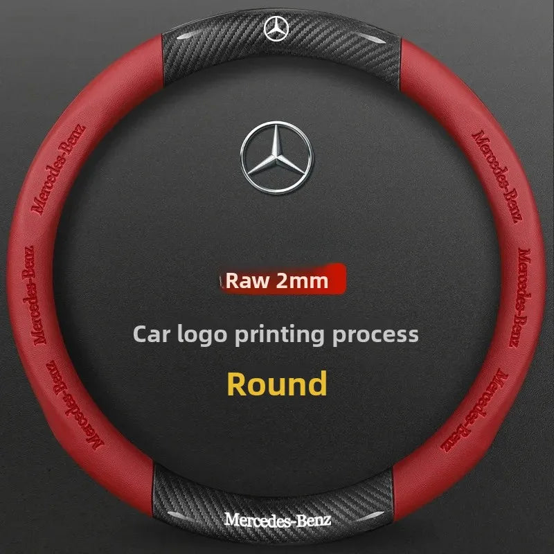 Universal Fit Mercedes Benz Steering Wheel Cover