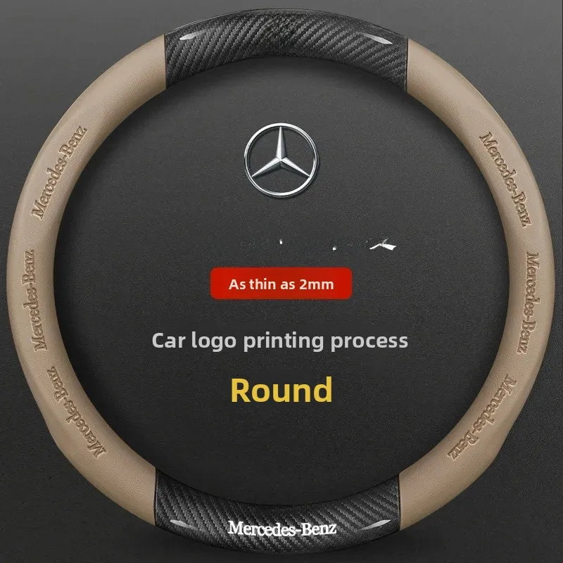 Universal Fit Mercedes Benz Steering Wheel Cover