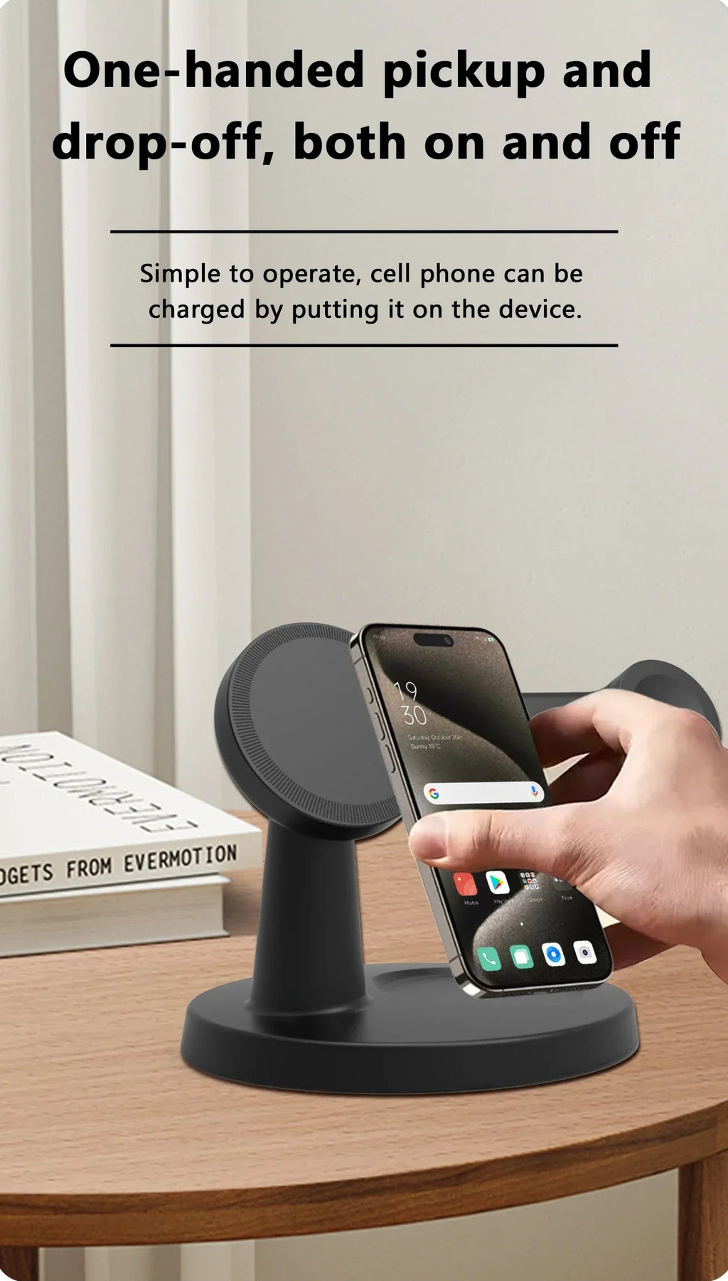 3 In 1 Magnetic Wireless Charger Stand