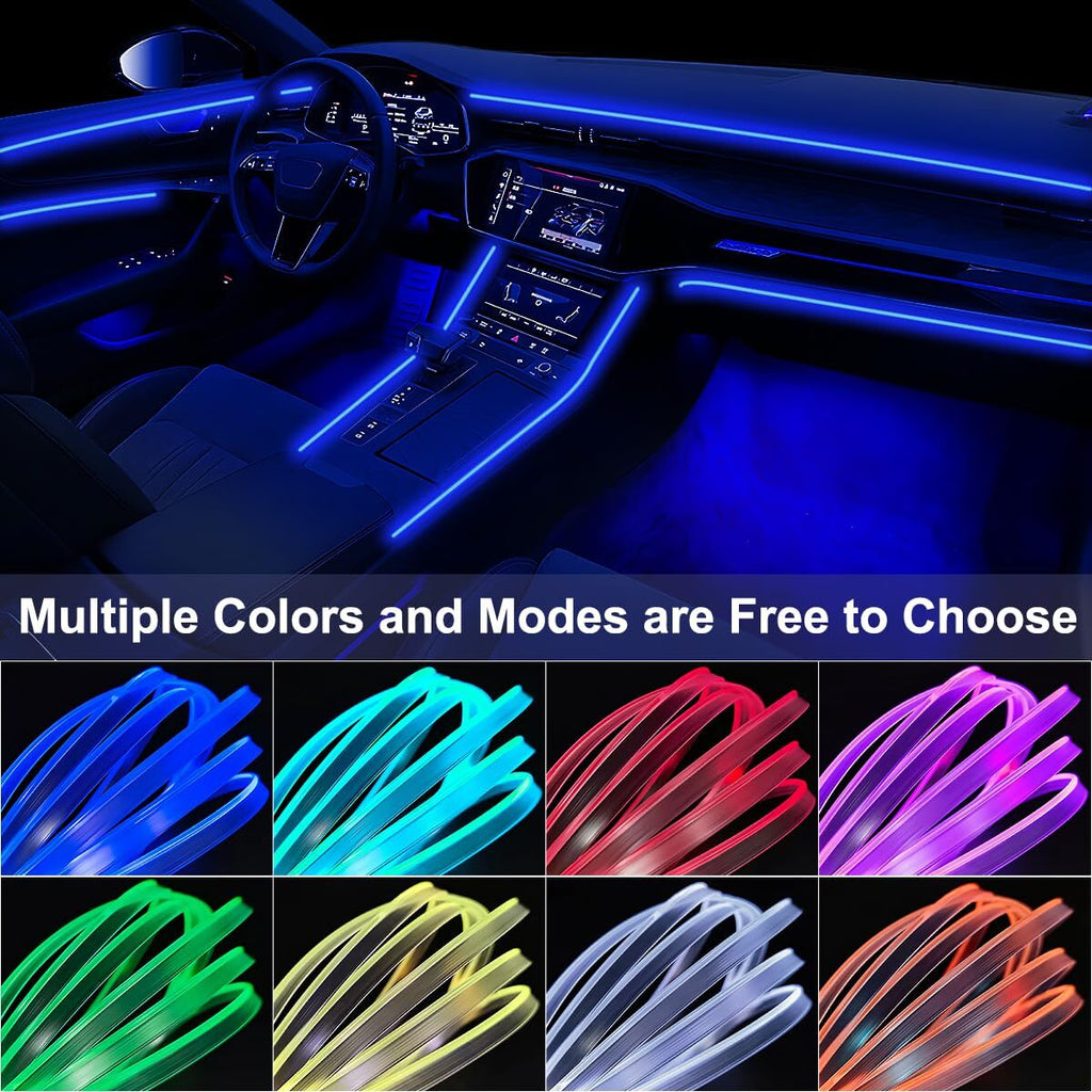 Music Sync LED Car Interior USB Ambient Lights